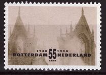[The 50th Anniversary of the German Bombardment of Rotterdam, type AJK]