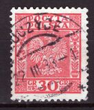 [Coat of Arms of Poland - Vertical Lines in Background, type CL5]