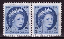 [Queen Elizabeth II - Normal Paper, See 1962 for Fluorescent Stripes, Tipe GT4]