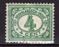 [Numeral Stamps, type I18]