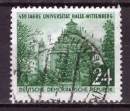 [The 450th Anniversary of Halle University, type BM]