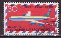 [The 50th Anniversary of the German Airmail, τύπος OE]