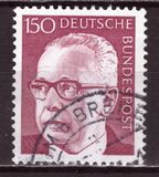 [Serie básica. Gustav Heinemann, 1.899 - 1.976. Tercer presidente., tipo QI18]