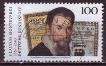 [The 350th Anniversary of the Death of Claudio Monteverdi, Composer, type BDV]