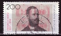 [The 100th Anniversary of the Death of Heinrich Hertz, Physicist, type BEA]