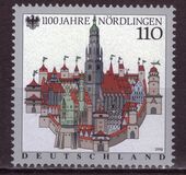 [The 1100th Anniversary of Nördlingen, type BNW]