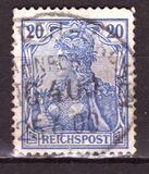 [Germania. Inscripción "REICHSPOST"., tipo J5]