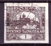 [Definitives - "ČESKO-SLOVENSKÁ" Above Value, tegund G]