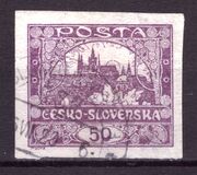 [Definitives - "ČESKO-SLOVENSKÁ" Above Value, tegund G3]