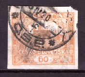 [Definitives - "ČESKO-SLOVENSKÁ" Above Value, tegund H]