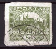[Definitives - "ČESKO-SLOVENSKÁ" Above Value, tegund H3]