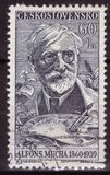 [Stamp Day and the 100th Birth Anniversary of Alfons Mucha, type ZK]