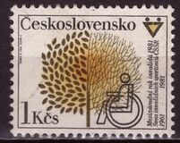 [International Year of Disabled Persons, type BZO]