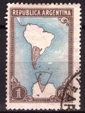 [Map -  South America and Antarctic, Tüüp LU]