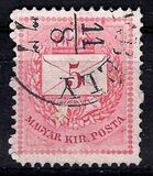 [Kingdom of Hungary; Definitive Issue - Coloured Values, Not Watermarked. See also No.21-25, Tip D2]