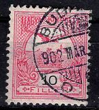 [Turul over Crown of Saint Stephen - New Watermark, tegund F36]