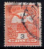 [Turul over Crown of Saint Stephen - Different Perforation, Typ F47]