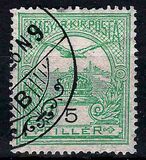 [Turul over Crown of Saint Stephen - Different Perforation, Typ F48]