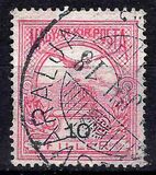 [Turul over Crown of Saint Stephen - New Watermark, type F63]