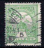 [Turul over Crown of Saint Stephen - Different Watermark, タイプ F88]