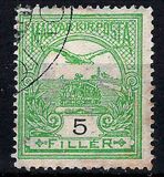 [Turul over Crown of Saint Stephen - Different Watermark, タイプ F88]