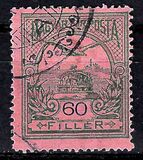 [Turul over Crown of Saint Stephen - Different Watermark, type F98]