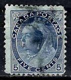 [Queen Victoria - Value in Bottom Corners, type Q7]