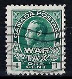 [King George V in Admiral Uniform Overprinted "War Tax", type AL]
