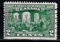 [The 60th Anniversary of the Founding of the Dominion of Canada, Inscription: "1867 Confederation 1927", type AS]