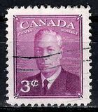 [King George VI - Inscription: "POSTES POSTAGE", tip EL]