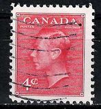 [King George VI - Inscription: "POSTES POSTAGE", tip EM]