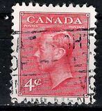 [King George VI - Inscription: "POSTES POSTAGE", tip EM]