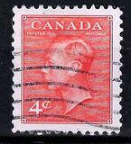 [King George VI - Inscription: "POSTES POSTAGE", tip EM1]