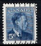 [King George VI - Inscription: "POSTES POSTAGE", tip EN]