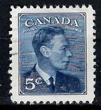 [King George VI - Inscription: "POSTES POSTAGE", tip EN]