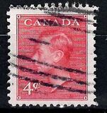 [King George VI As Previous Without Inscription "POSTES POSTAGE", jenis ER]