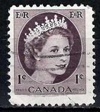 [Queen Elizabeth II - Normal Paper, See 1962 for Fluorescent Stripes, տեսակ GT]