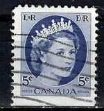 [Queen Elizabeth II - Normal Paper, See 1962 for Fluorescent Stripes, տեսակ GT4]