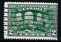 [The 60th Anniversary of the Founding of the Dominion of Canada, Inscription: "1867 Confederation 1927", type AS]
