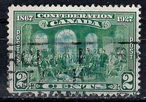 [The 60th Anniversary of the Founding of the Dominion of Canada, Inscription: "1867 Confederation 1927", type AS]