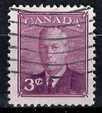 [King George VI - Inscription: "POSTES POSTAGE", tip EL]