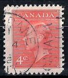 [King George VI - Inscription: "POSTES POSTAGE", tip EM1]
