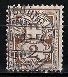 [Helvetia - Cross & Shield - Fiber Paper, tegund L]