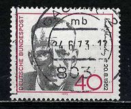 [The 20th Anniversary of the Death of Kurt Schumacher, Politician, veids TK]