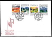[The 700th Anniversary of Confoederatio Helvetica - Swiss Paintings, type AJI]