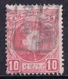 [King Alfonso XIII - Blue Control Numbers on Backside, Typ AT2]
