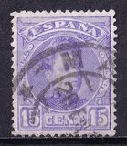 [King Alfonso XIII - Control Number on Backside - New Colors, Tüüp AT12]