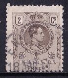 [King Alfonso XIII - Blue Control Numbers on Backside, 類型 BG]