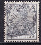 [Germania - Inscription "REICHSPOST", type J]