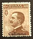 [Italian Stamps Overprinted "Calimno", type E]